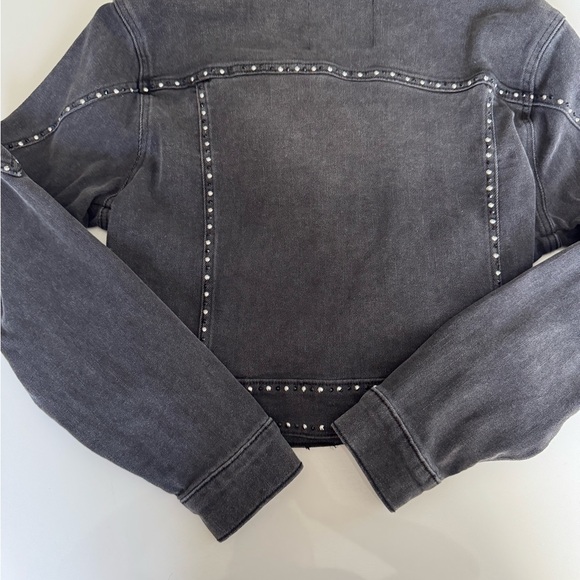 Gray Jean Jacket - Picture 9 of 11